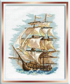 Набор для вышивания Риолис 0479 «Корабль»