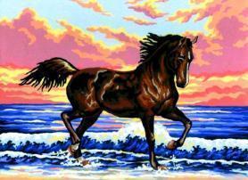 Канва с рисунком Grafitec 6.031 «Лошадь»