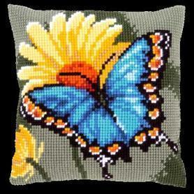 Набор для вышивания Vervaco PN-0156041 «Бабочка и жёлтый цветок»