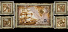 Набор для вышивания Нова Слобода СВ 6584 «Морское путешествие»