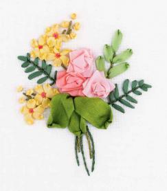 Набор для вышивания Панна ЖК-2141 «Букетик роз»