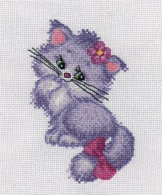 Набор для вышивания Кларт 8-188 «Кошечка»