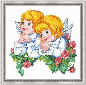 Набор для вышивания Овен 627 «Ангелочки»