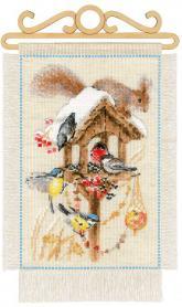Набор для вышивания Риолис 1751 «Дача.Зима»