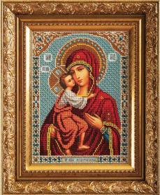 Набор для вышивания Кроше В-198 «Богородица Фёдоровская»