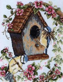 Набор для вышивания Anchor PCE742 «Птичий домик»