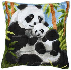 Набор для вышивания Vervaco PN-0008513 «Панда семья»