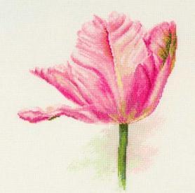 Набор для вышивания Алиса 2-42 «Тюльпаны. Нежно-розовый»
