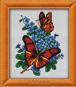 Набор для вышивания Lutars 135 «Бабочки»