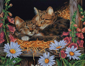 Ткань с рисунком для вышивания бисером Hobby & Pro НР-3003 