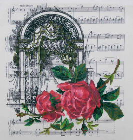 Ткань с рисунком для вышивания бисером Hobby & Pro НР-3008 