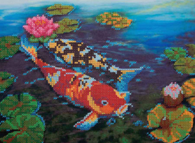 Ткань с рисунком для вышивания бисером Hobby & Pro НР-3011 