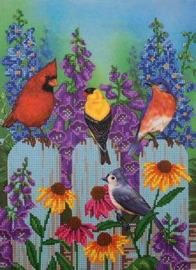 Ткань с рисунком для вышивания бисером Hobby & Pro НР-3023 