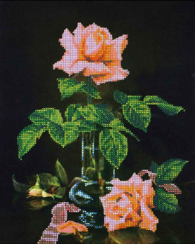 Ткань с рисунком для вышивания бисером Hobby & Pro НР-3038 