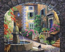 Ткань с рисунком для вышивания бисером Hobby & Pro НР-3082 