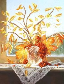 Ткань с рисунком для вышивания бисером Матрёнин посад 4056 