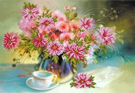 Ткань с рисунком для вышивания бисером Матрёнин посад 4068 