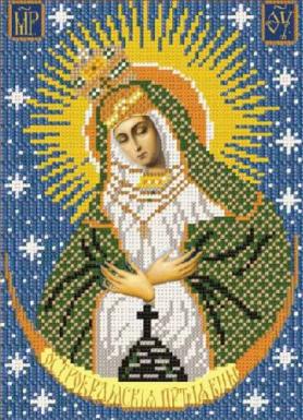 Ткань с рисунком для вышивки бисером Нова Слобода БИС9019 