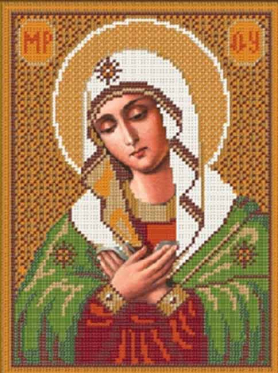 Ткань с рисунком для вышивки бисером Нова Слобода БИС9022 