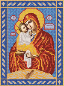 Ткань с рисунком для вышивки бисером Нова Слобода БИС9025 