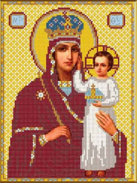 Ткань с рисунком для вышивки бисером Нова Слобода БИС9027 