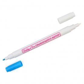 Маркер смывающийся двусторонний Hobby&Pro 421207 голубой/белый 1 мм