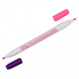 Маркер исчезающий двусторонний Hobby&Pro 421259 розовый/фиолетовый 1мм
